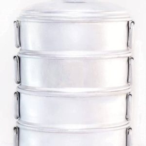 Parik Enterprises Aluminum Momos and Idli Steamer - Sil...