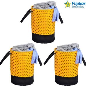 Flipkart SmartBuy 45 L Yellow Laundry Bag