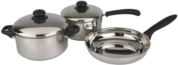 Butterfly Induction Bottom Non-Stick Coated Cookware Se...