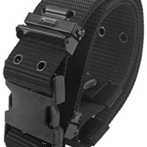 AMF Collections Men & Women Green Nylon Belt