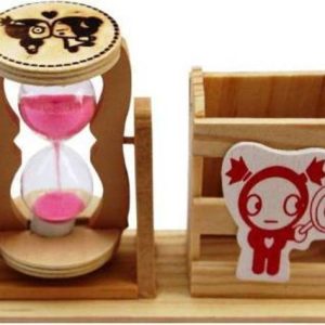 CLASSIC SHOPPE 3 Compartments wood pen stand