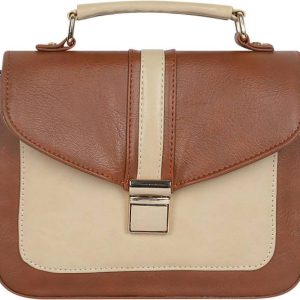 Pramadda Pure Luxury Tan Women Sling Bag Stylish Leather Sling Bag For Women...