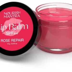 Nourish Mantra Rose Lip Balm with SPF Made with Rose Ex...