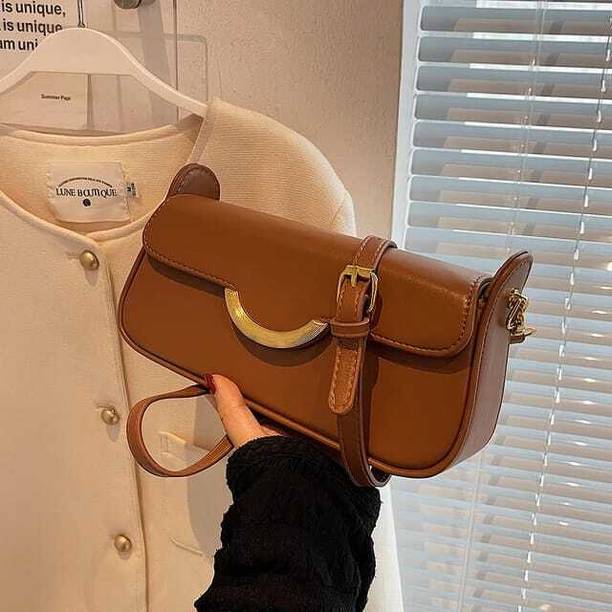 Metin Brown Women Sling Bag Luxury handbags for women ladies ...