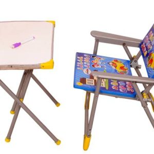 KINGOFTOY markerblue01 Solid Wood Desk Chair
