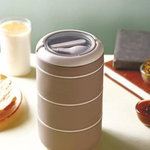 Ganesh Smart Stack 3 Layer Protable Lunch Box 3 Contain...