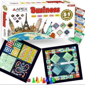 APEX MEDIA AND MARKETING INDIA 5 in 1 Business Board Ga...