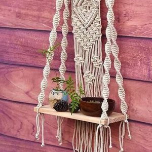 RAKANO MACRAME Bohemian Woven Wall Decor for Living Roo...