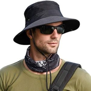 AlexVyan Round Crown Sun Visor Hat Cap for Men Boy UV &...
