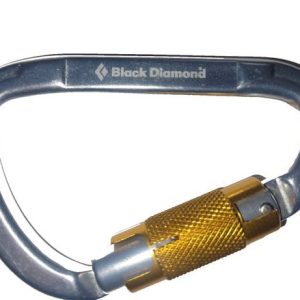 JAMTARO Black Diamond Screwgate 28KN Carabiner for clim...