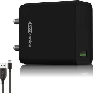 Portronics 18 W Quick Charge 3 A Wall Charger for Mobil...