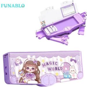 FUNABLO pencil box Magic World Theme Art EVA Pencil Box