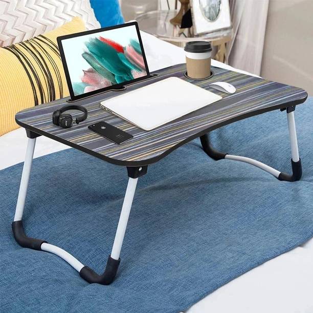 MITHILA Foldable Multipurpose Wood Portable Laptop Tabl...