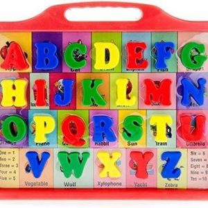 Veryke Educational Alphabet Slate 2 in 1 to Learn Pictu...