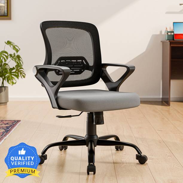 GREEN SOUL Pebble Mid Back Ergonomic|Home, Office, WFH|...