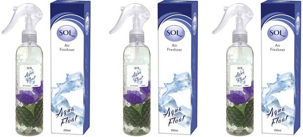 Sol Aqua Spray Aqua Float Air Freshener - Pack Of 3 (3 ...