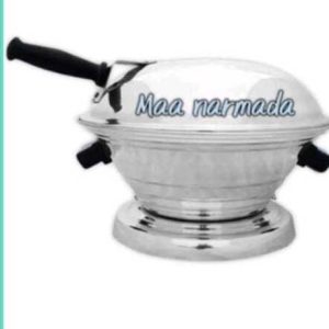 maa narmada Aluminum Tandoor is made of high-quality al...