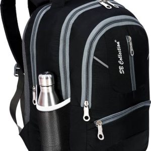SBCOLLECTION Large 35 L Laptop Backpack black backpack ...
