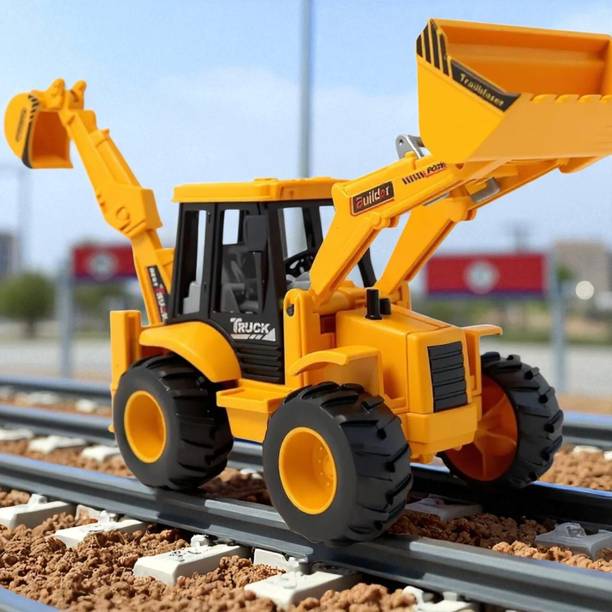 Mattelo 2 in 1 JCB Construction Vehicle Toy For Kids Ro...
