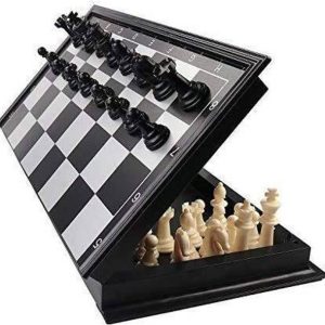 Webby Magnetic Foldable Chessboard Game Set | Portable ...