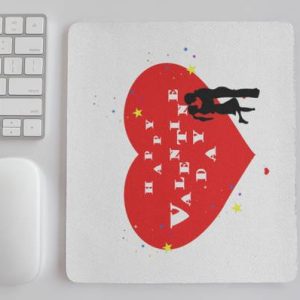Rushaan Happy Valentine Day text in White -Printed Mous...