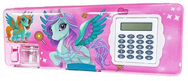 spartone Inbuilt Calculator Unicorn Art Plastic Pencil ...