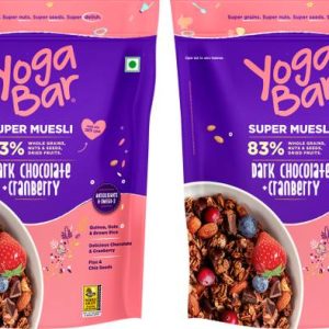 Yogabar Muesli 1.4kg Dark Chocolate&Cranberry|Breakfast...
