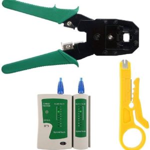 Charvik WIRE STRIPPER KIT Network Lan Cable Tester, Str...