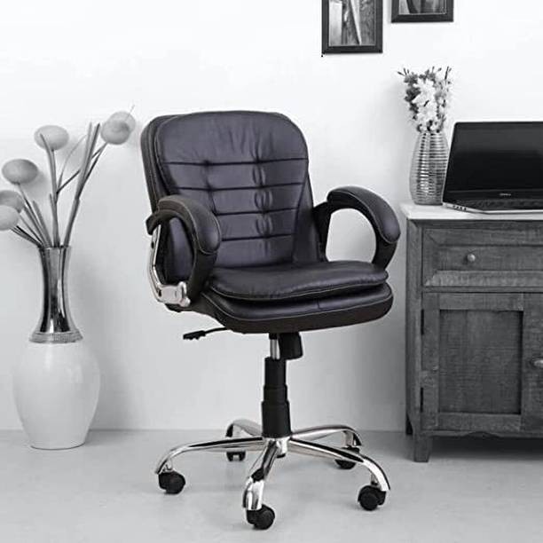 MAESTRO SEATING SYSTEMS Heavy-Duty Ergonomic Leatherett...
