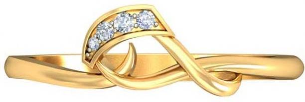 avsar AVR453YA 18kt Diamond Yellow Gold ring