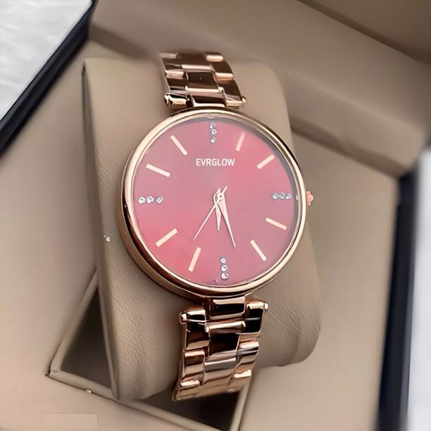 EVRGLOW Round dial Analog Watch - For Women drw-1