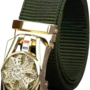 Niddleman Boys Black Nylon Belt