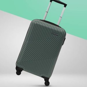 YAYAVAR Small Cabin Suitcase (55 cm) 4 Wheels - Cairo - Green