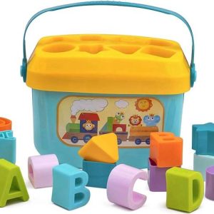 KHELOSARDAR Baby First Blocks Color & Shape Toy Educati...