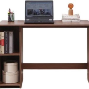 woodcom Study Table with Side Shelves Computer desk for...