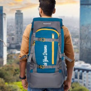 Matsun Large Waterproof Travel Backpack for Men & Women Trekki...