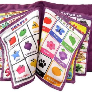 Shyam Techno Learning Cushion Pillow Cum Book with Engl...