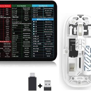 ROQ Type-C Adapter & USB Receiver with 2.4G Slim Rechar...