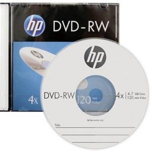 HP DVD Rewritable Jewel Case 4.7 GB