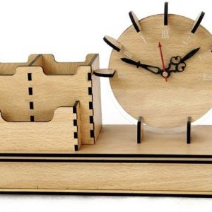 LAKHAJI 3 Compartments wooden penstand