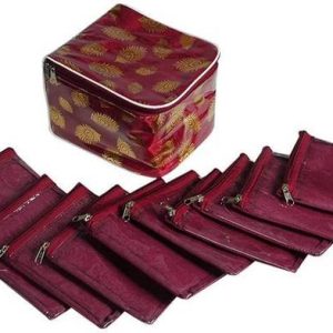 Organo Craft Jewellery Organizer Storage Bag with 10 Po...
