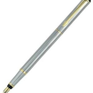 THR3E STROKES BAOEER 801 Stainless Steel Fountain Pen N...
