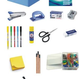 NOZOMI SOLO-BIG-PEN-STAND-CALCULOR-MIX-14-items-KIT+POU...
