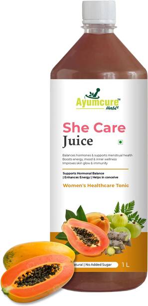 Ayumcure She Care Juice for Women|Hormonal Balance,PCOS...