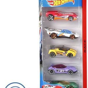 HOT WHEELS 5 car gift pack