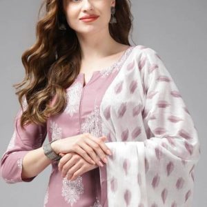 Jaitpuriya fashion Women Viscose Rayon Kurta Pant Set