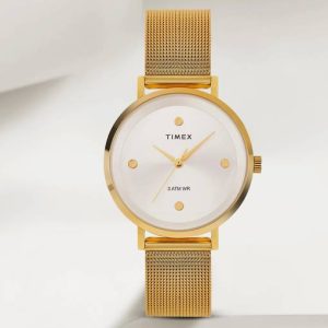 TIMEX Silver Dial Analog Watch - For Women TWEL129SMU04