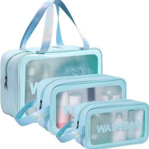 rich chois Cosmetic Bag Pouch Transparent Pvc Wash Bag ...