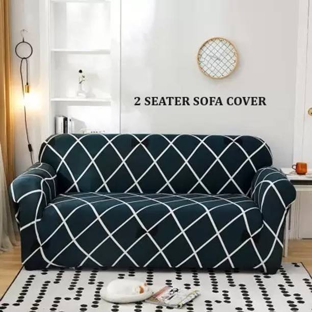 TONY STARK Polycotton Striped 2 Seater Sofa Cover