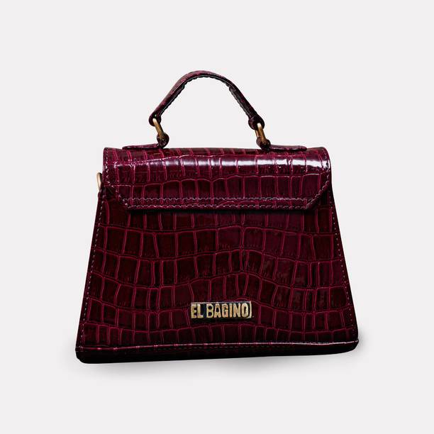 ELBAGINO Women Maroon Sling Bag